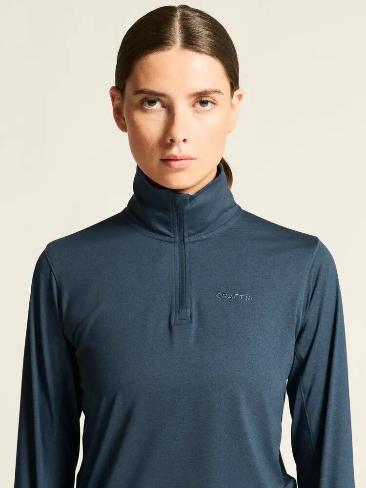 craft Flow HZ LS W — maglia maniche lunghe con collo alto in poliestere 4/7