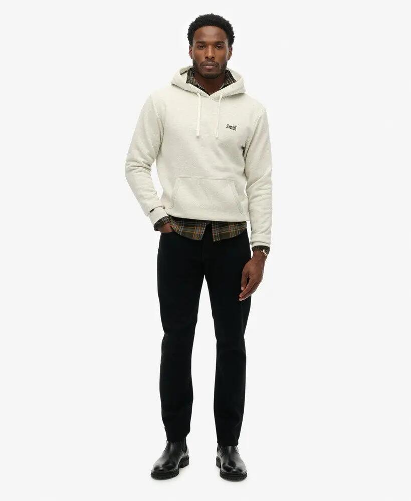 superdry Felpa Essential Logo Classic, taglio loose, fodera spazzolata 3/5