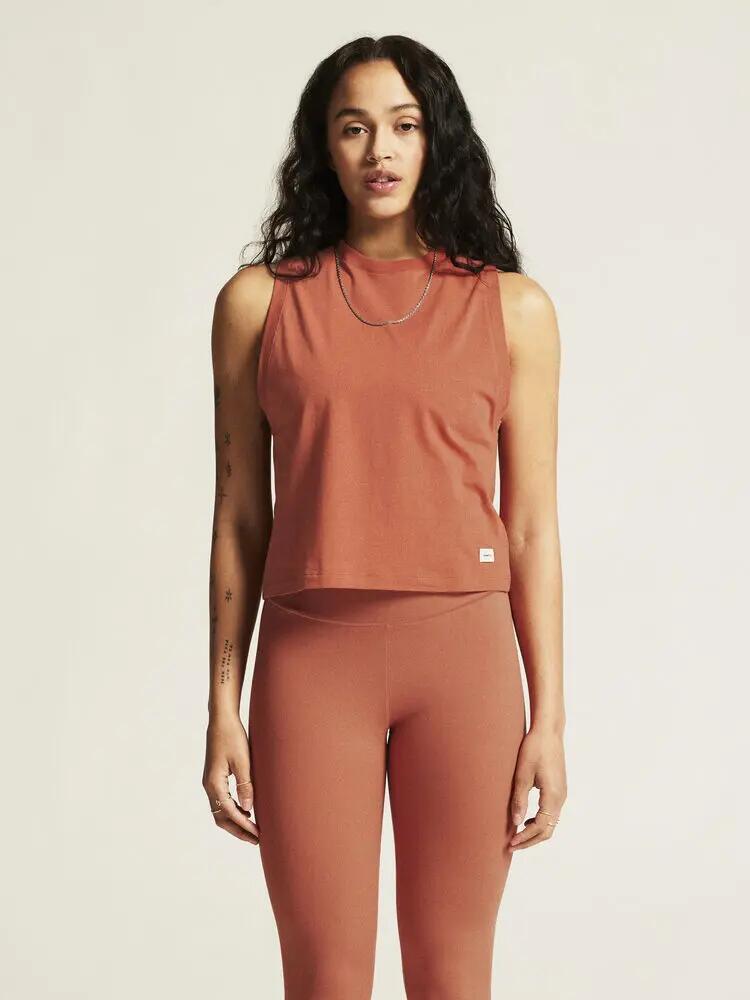 craft Collective Relaxed SL Tee W — mouwloos, relaxed fit 7/7