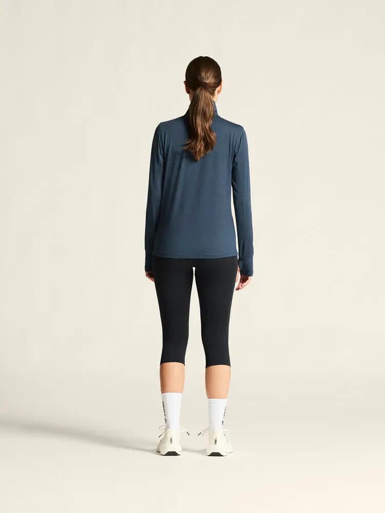 craft Flow HZ LS W — maglia maniche lunghe con collo alto in poliestere 3/7