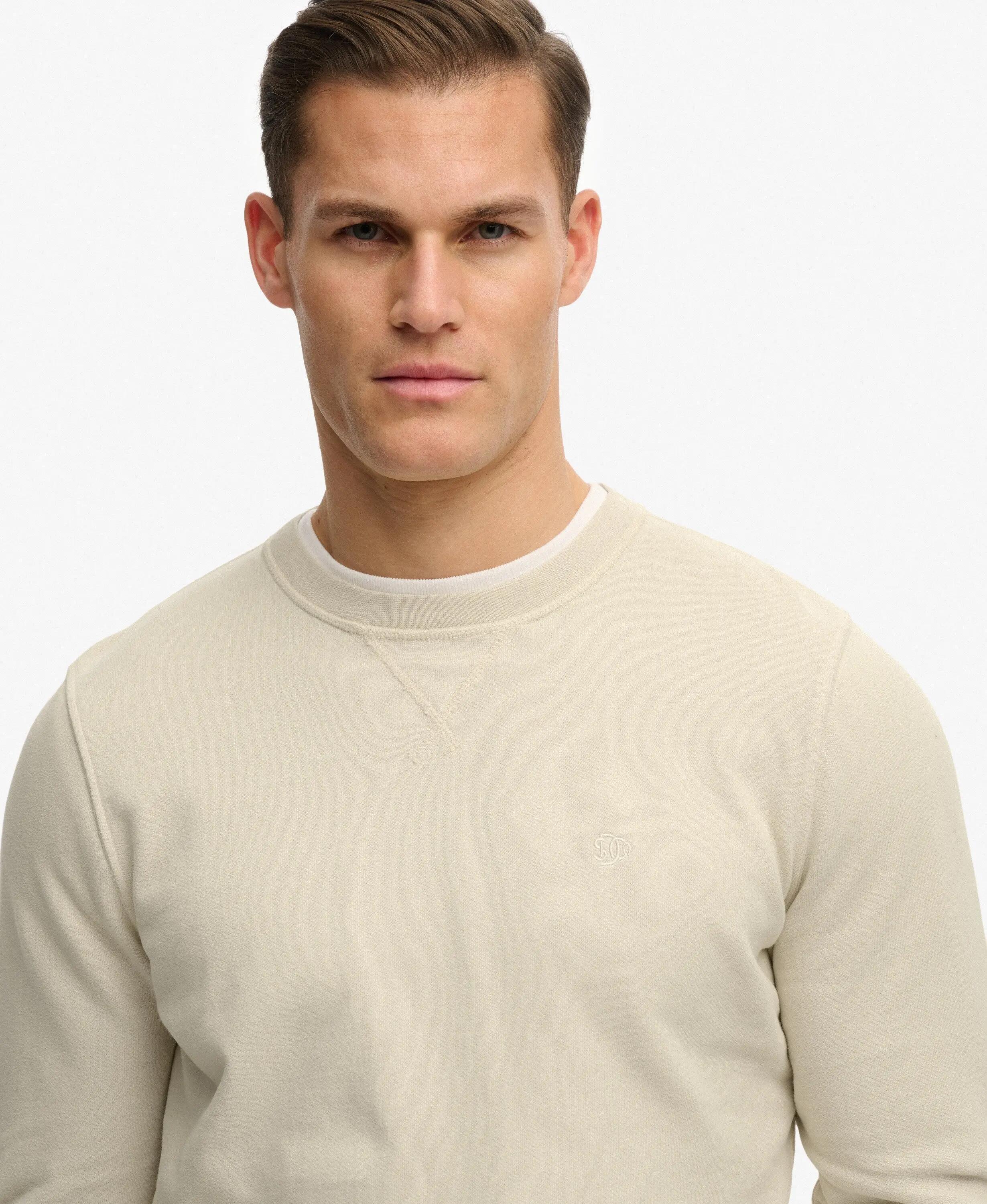 superdry Classic Essential Sweatshirt — 100% algodão, corte Relaxed 4/7