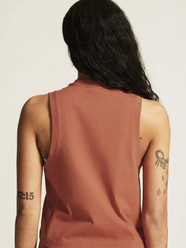 craft Collective Relaxed SL Tee W — mouwloos, relaxed fit 4/7