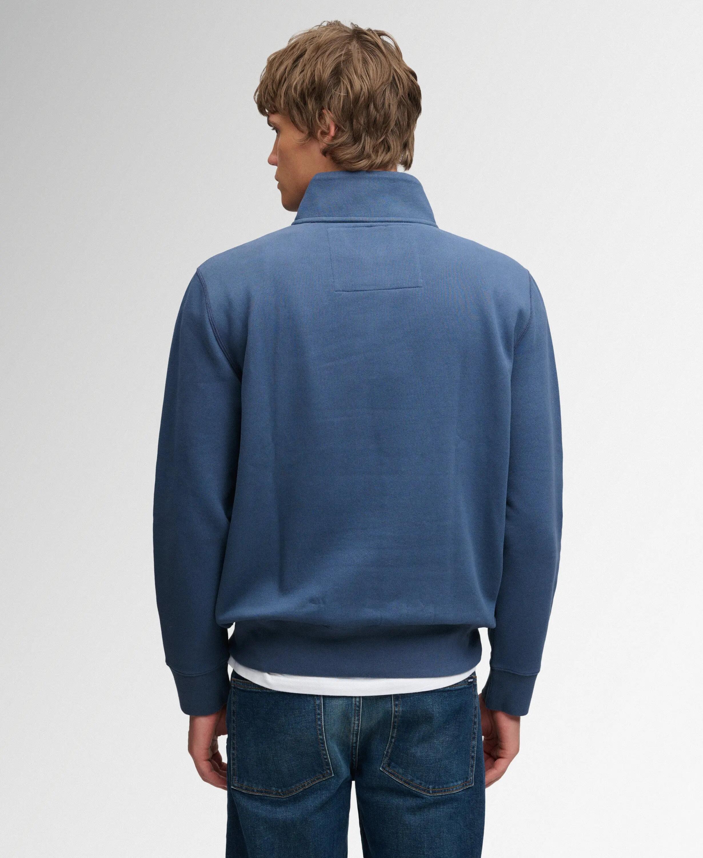 superdry Sweatshirt Vintage Athletic Half Zip em algodão e poliéster reciclado 5/7