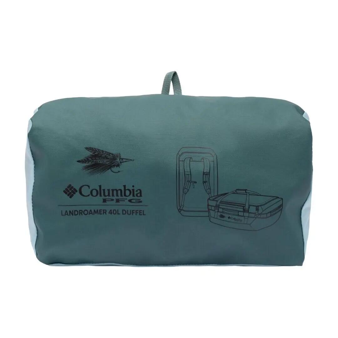 Bolsa Verde Columbia de Deporte Landroamer Duffel 40L Metal Ligera y Resistente 3/4