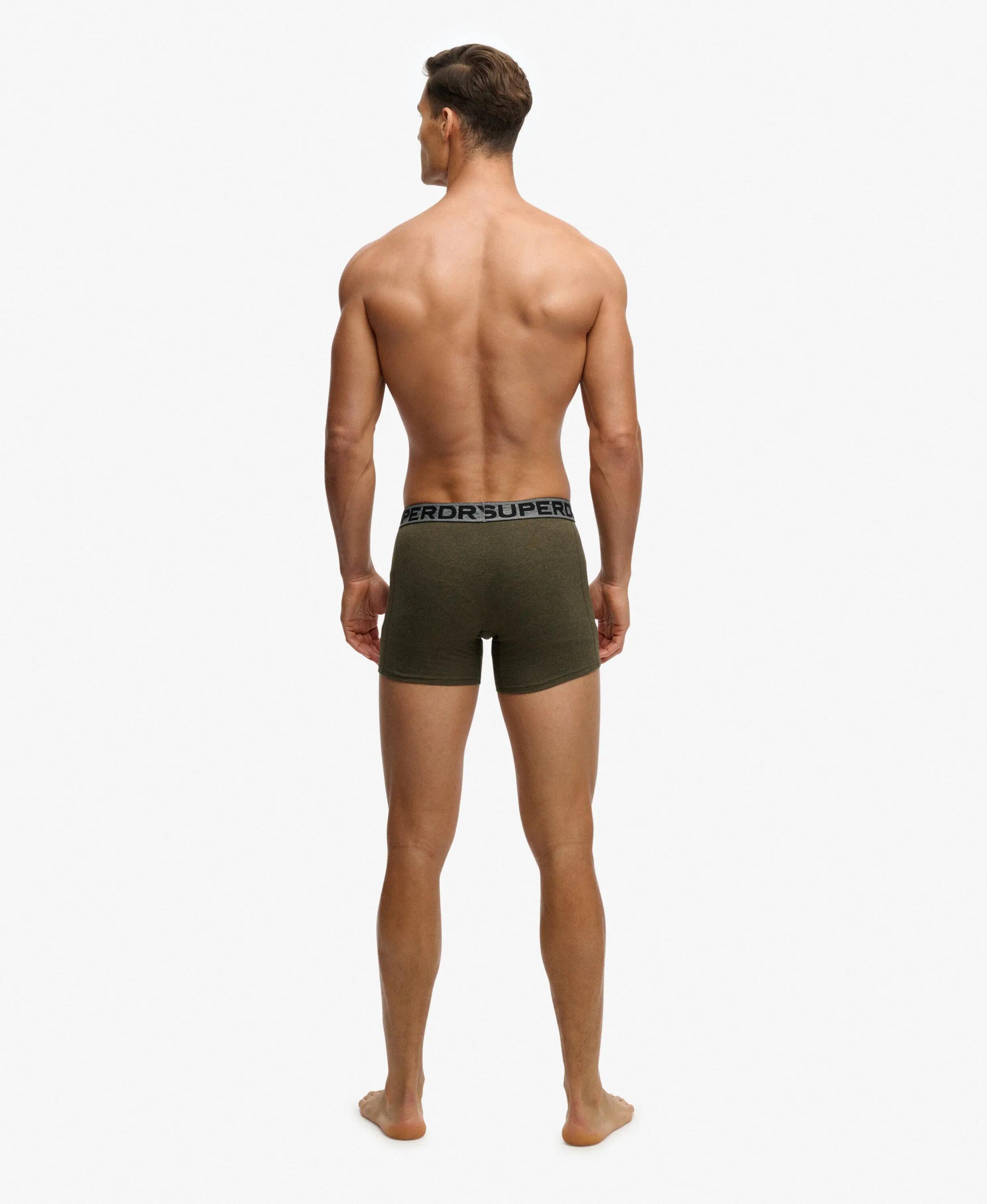 superdry Boxer Triple Pack van biologische katoen en elastaan 3/6