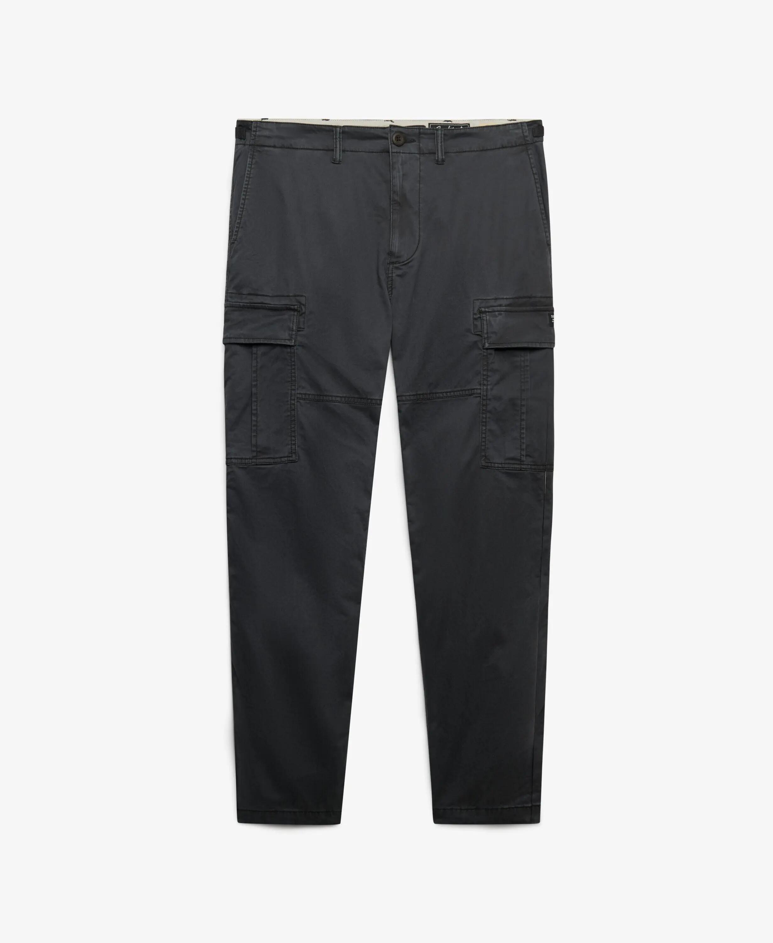 superdry Pantalon Cargo Regular Tapered en coton extensible 6/6