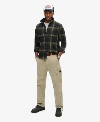 Superdry baggy cargobroek van biologisch katoen