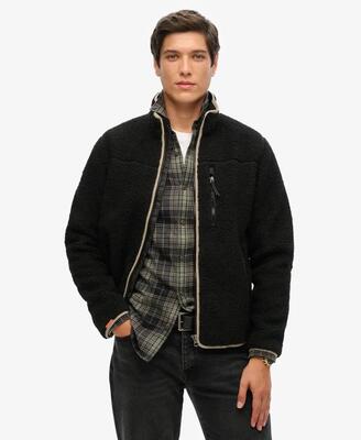 superdry Giacca Sherpa Fleece Outdoor — Vestibilità Relaxed