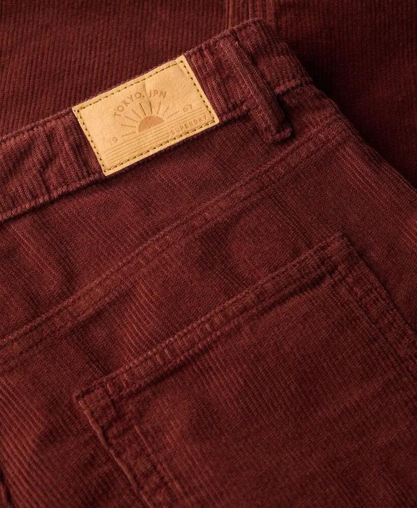 superdry Pantaloni in velluto a coste Straight Leg da donna 7/7