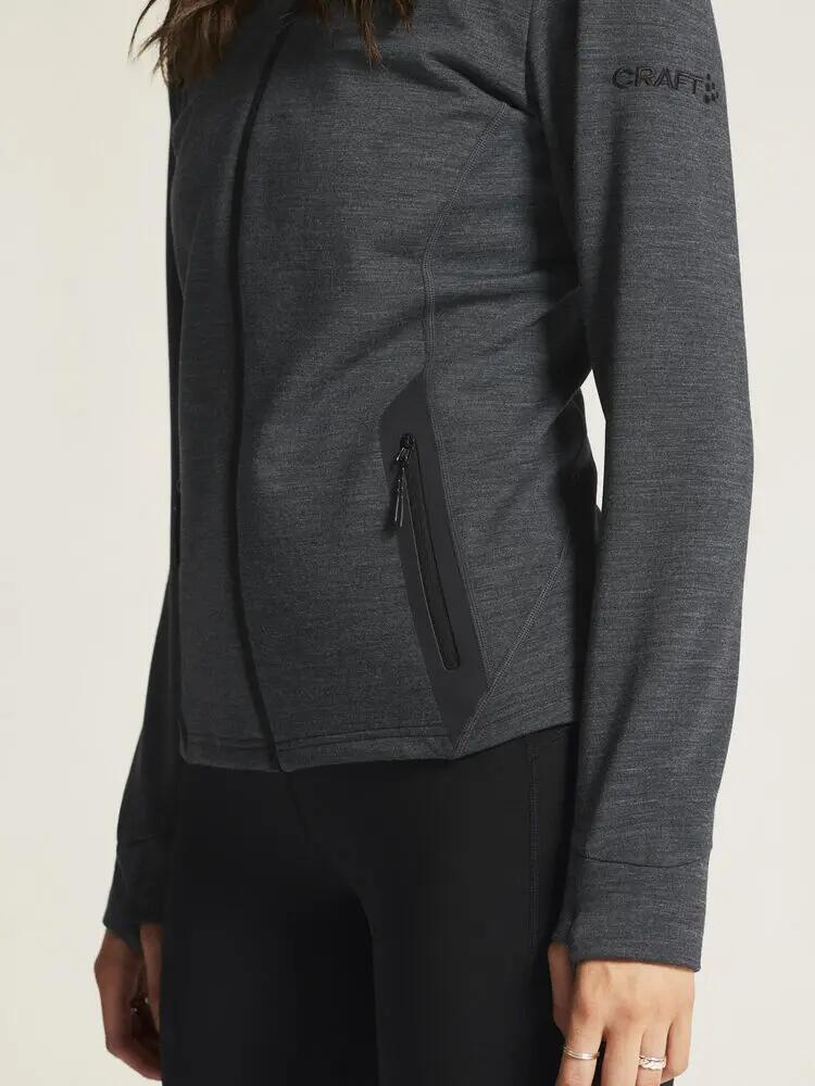 craft PRO Explore Wool Midlayer W — Lã merino com poliéster reciclado 7/7