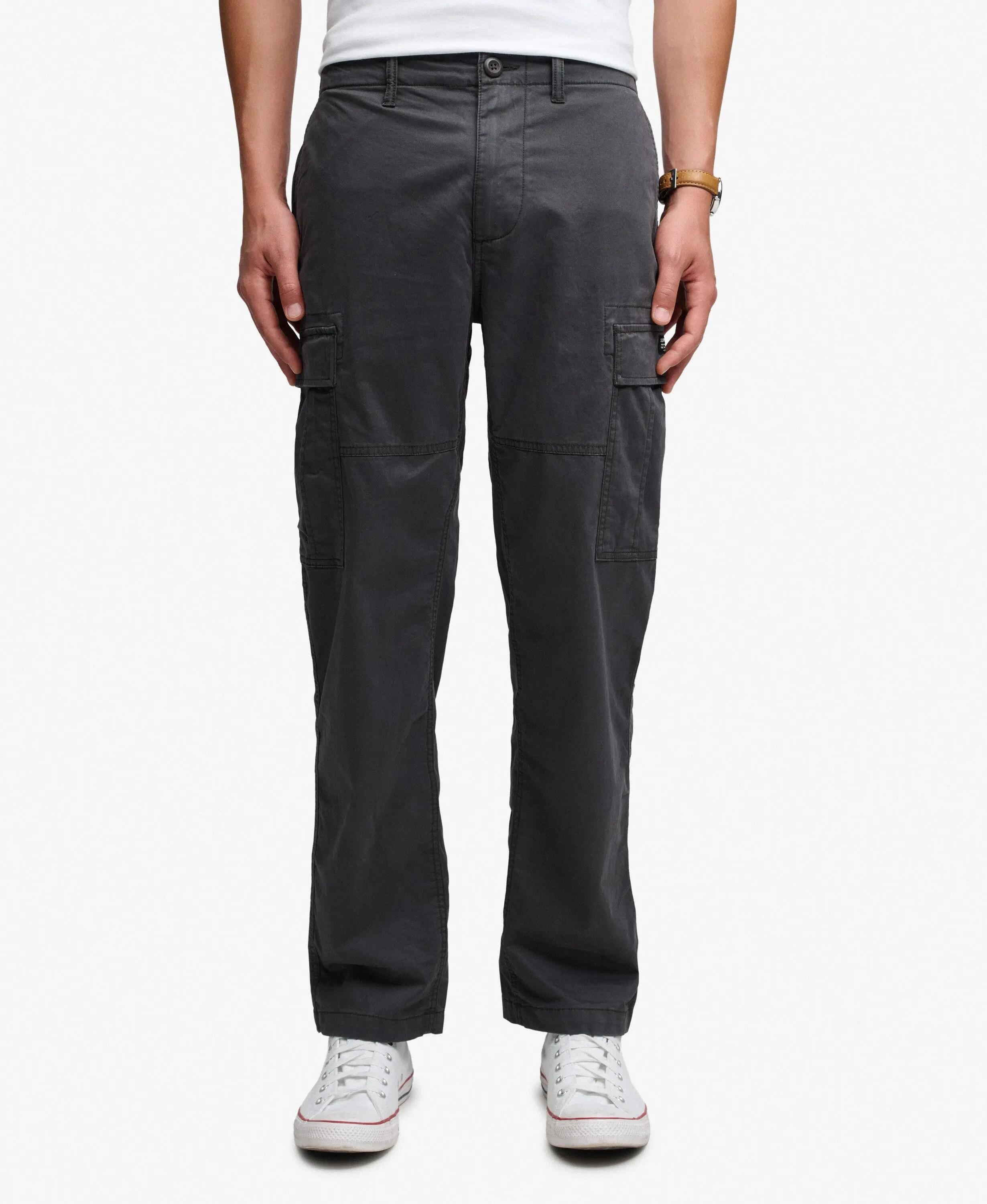 superdry Pantalon Cargo Regular Tapered en coton extensible 3/6