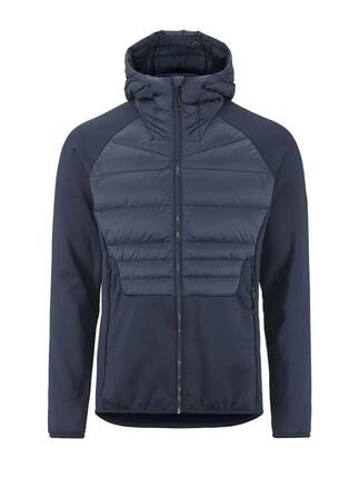 craft ADV Explore Lt. Down Hybrid Jacket M – Dons boven, geborsteld fleece onder