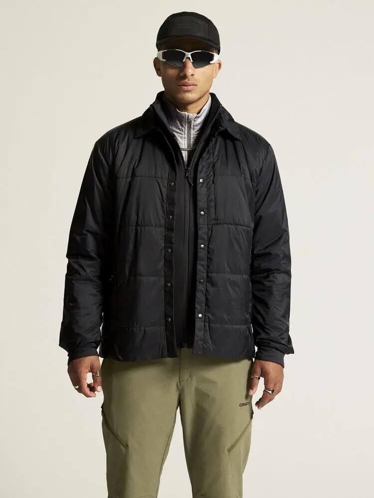 craft Overshirt acolchoado ADV Urban Lt em poliamida reciclada – Preto 7/7