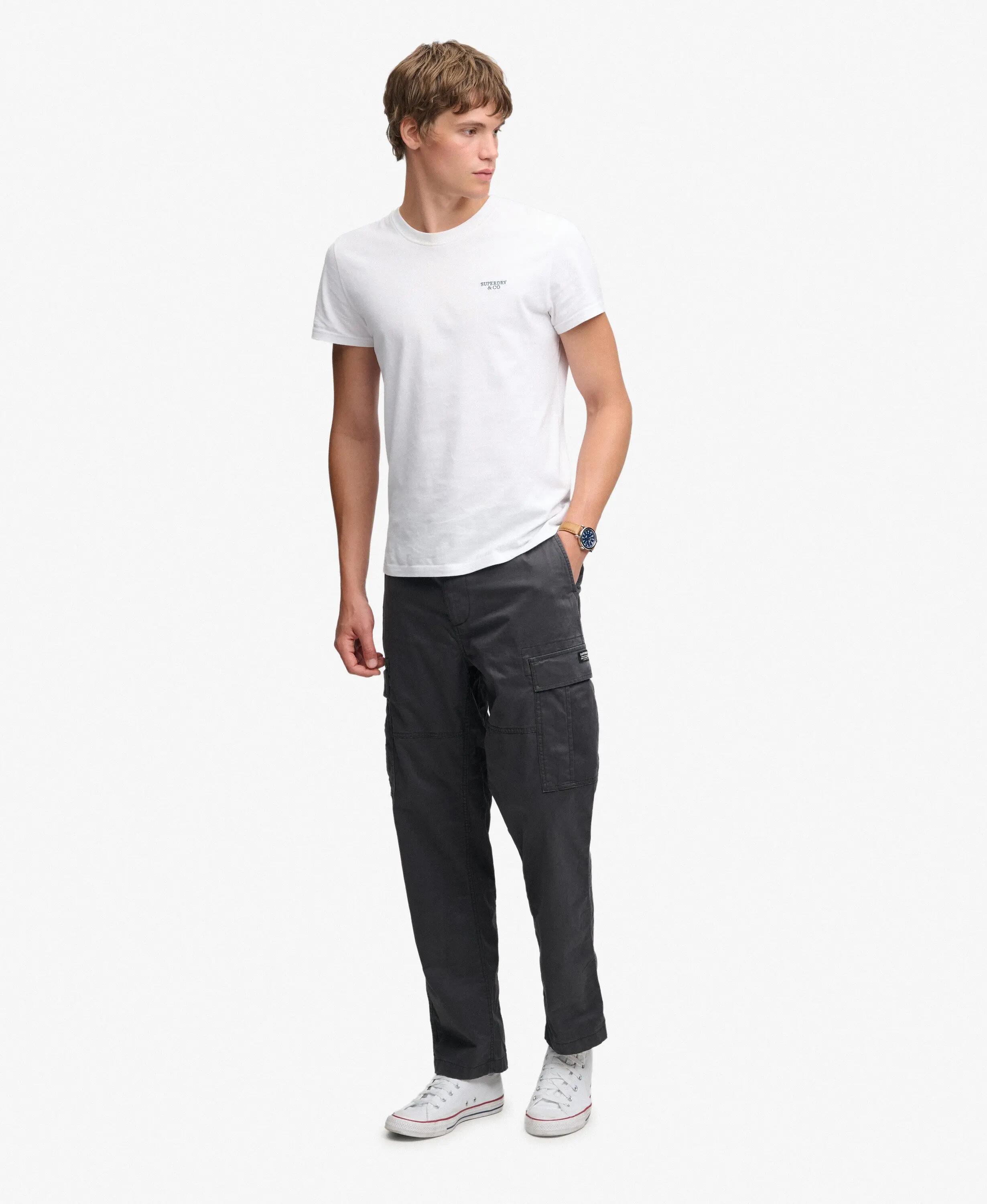 superdry Pantalon Cargo Regular Tapered en coton extensible 2/6