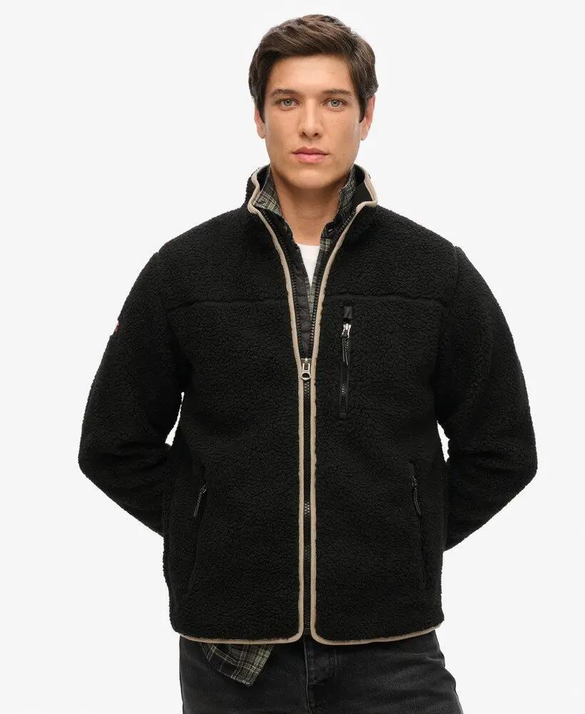 superdry Giacca Sherpa Fleece Outdoor – Vestibilità Relaxed 4/7