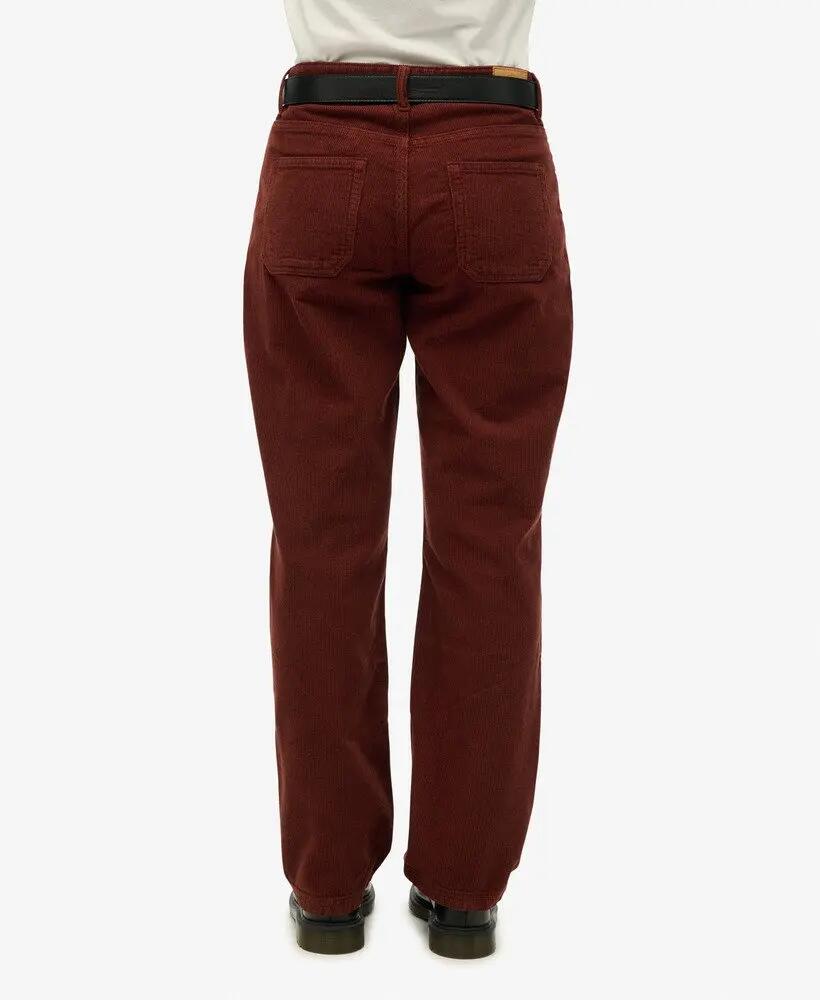 superdry Pantaloni in velluto a coste Straight Leg da donna 3/7