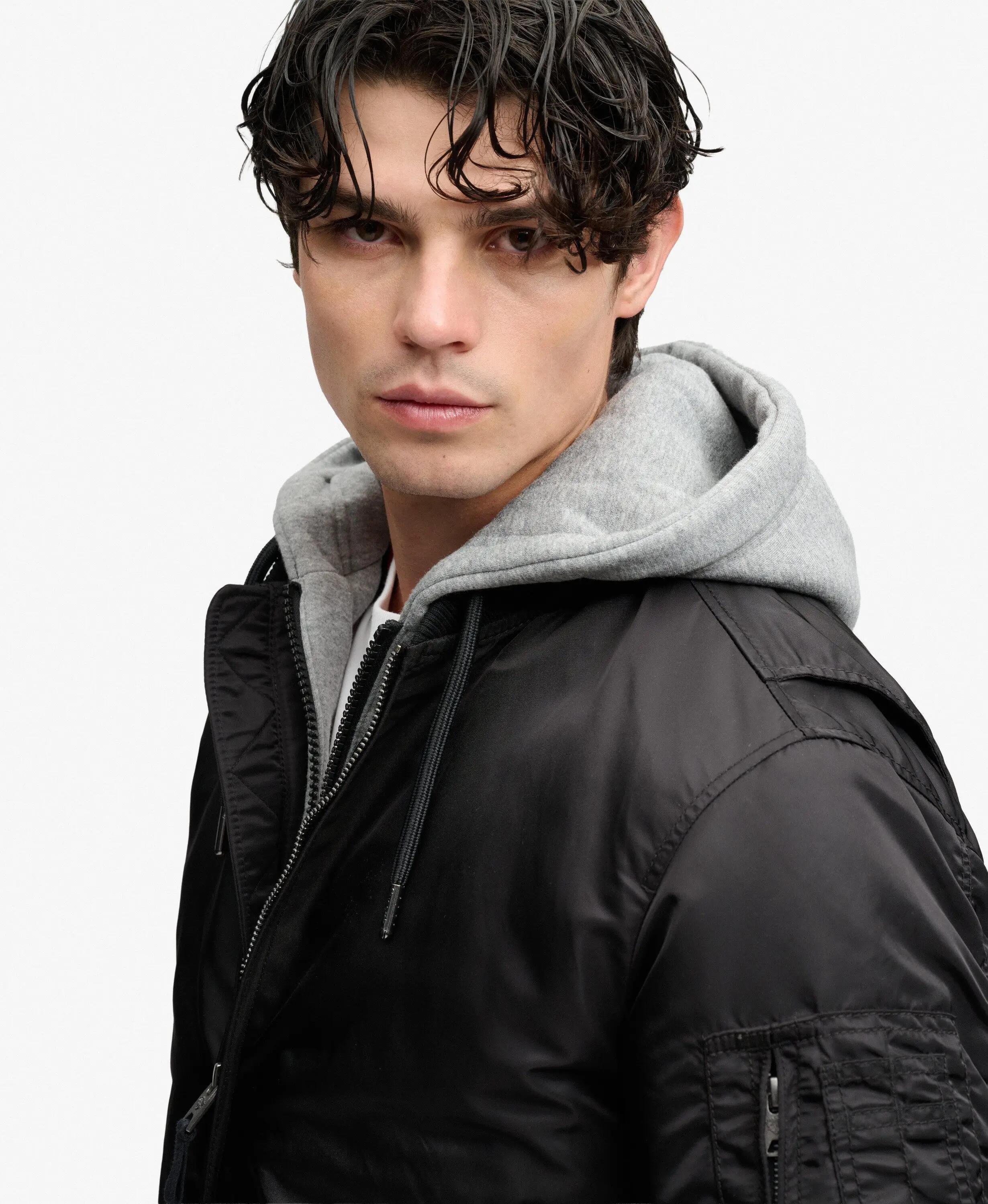 superdry Casaco Bomber Hooded MA1 em nylon reciclado 4/7