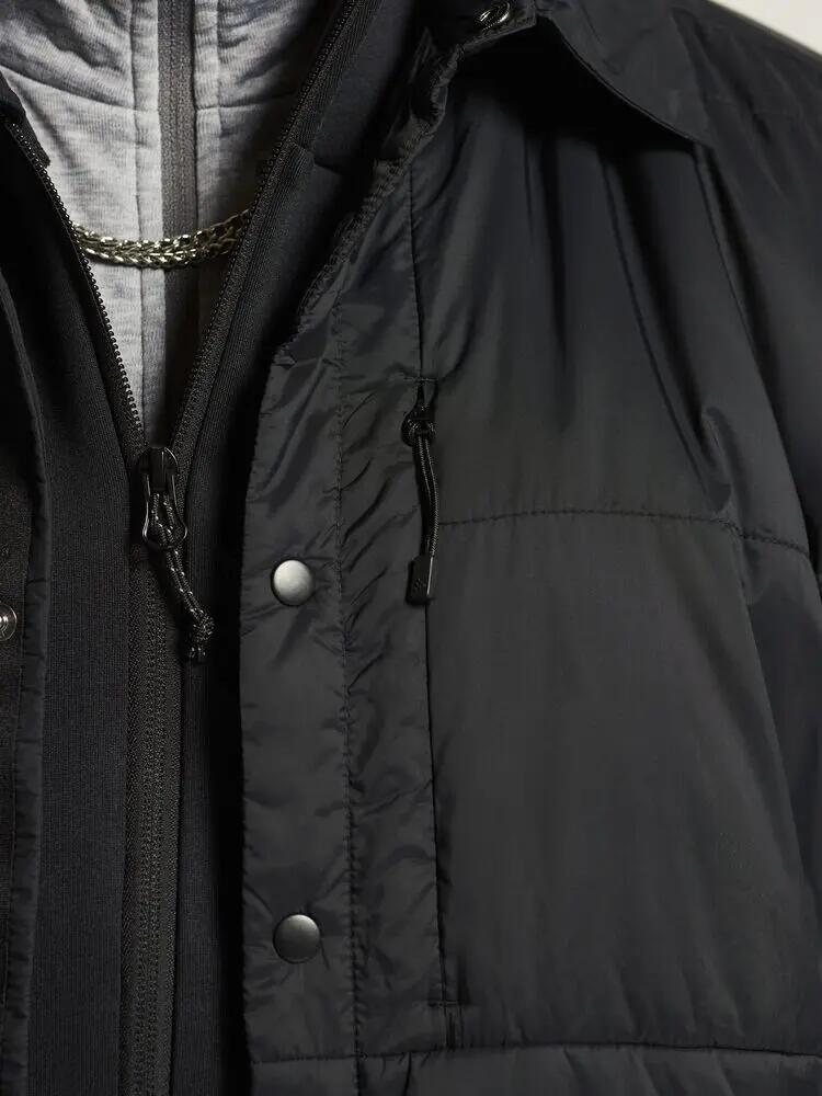 craft Overshirt acolchoado ADV Urban Lt em poliamida reciclada – Preto 5/7