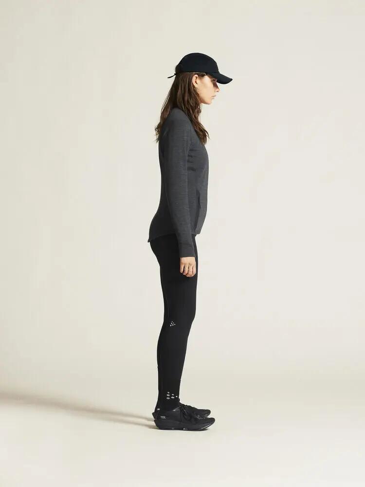 craft PRO Explore Wool Midlayer W — Lã merino com poliéster reciclado 3/7