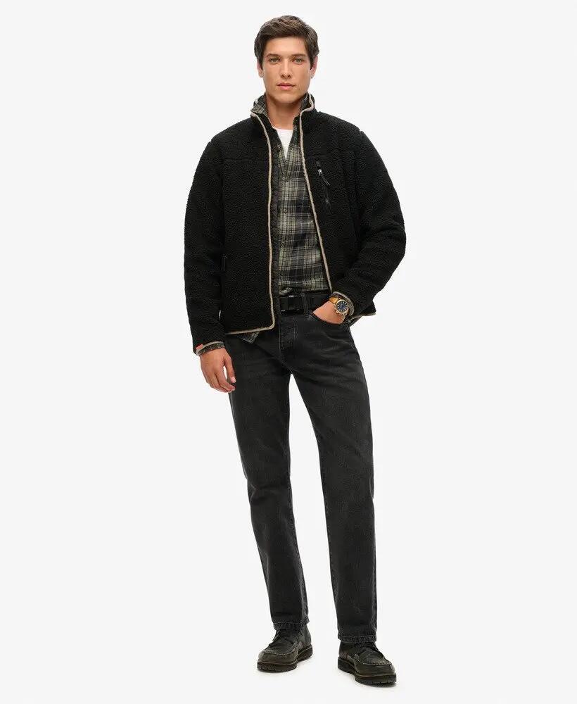 superdry Giacca Sherpa Fleece Outdoor – Vestibilità Relaxed 2/7