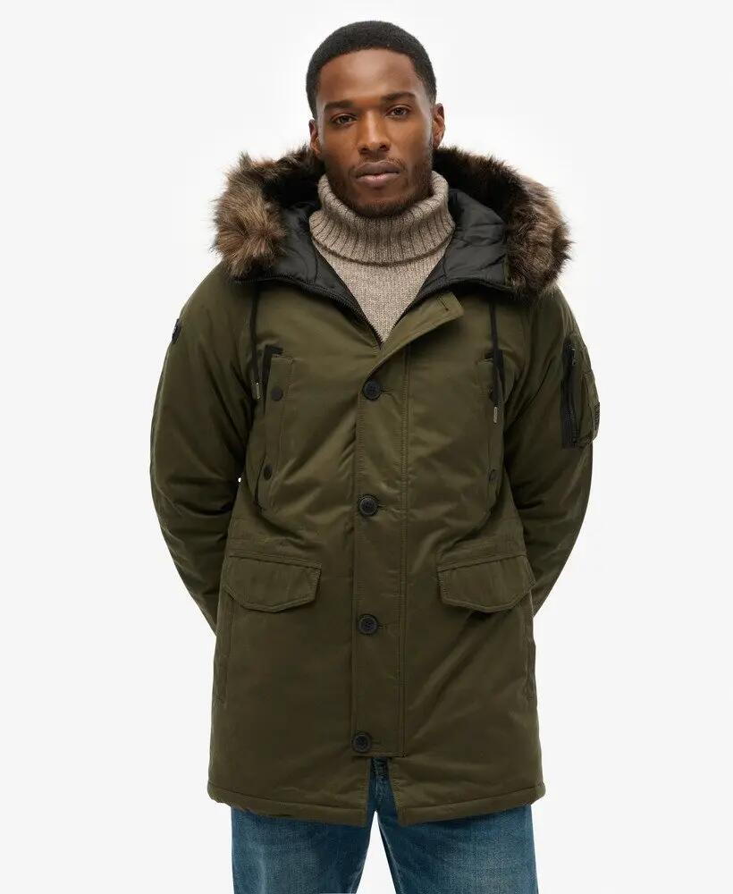 superdry Parka Original & Vintage KHAKI con imbottitura riciclata 5/5