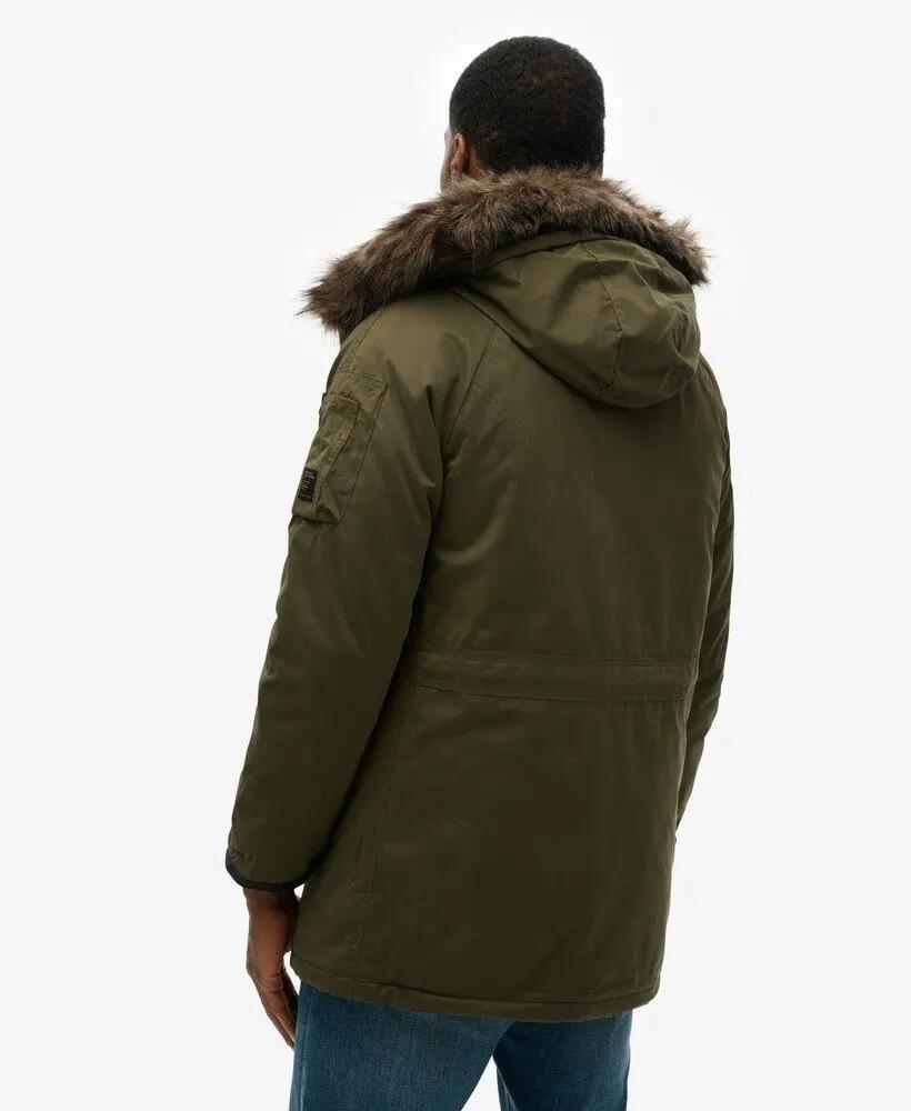 superdry Parka Original & Vintage KHAKI con imbottitura riciclata 4/5