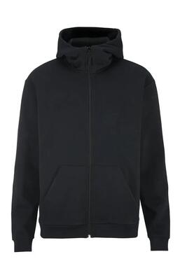 Craft community 2.0 fz hoodie m – zwarte full-zip hoodie van biologisch katoen