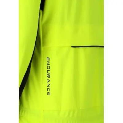 endurance Casaco Tandori W Windblock Cycling/MTB — Amarelo Safety 3/4