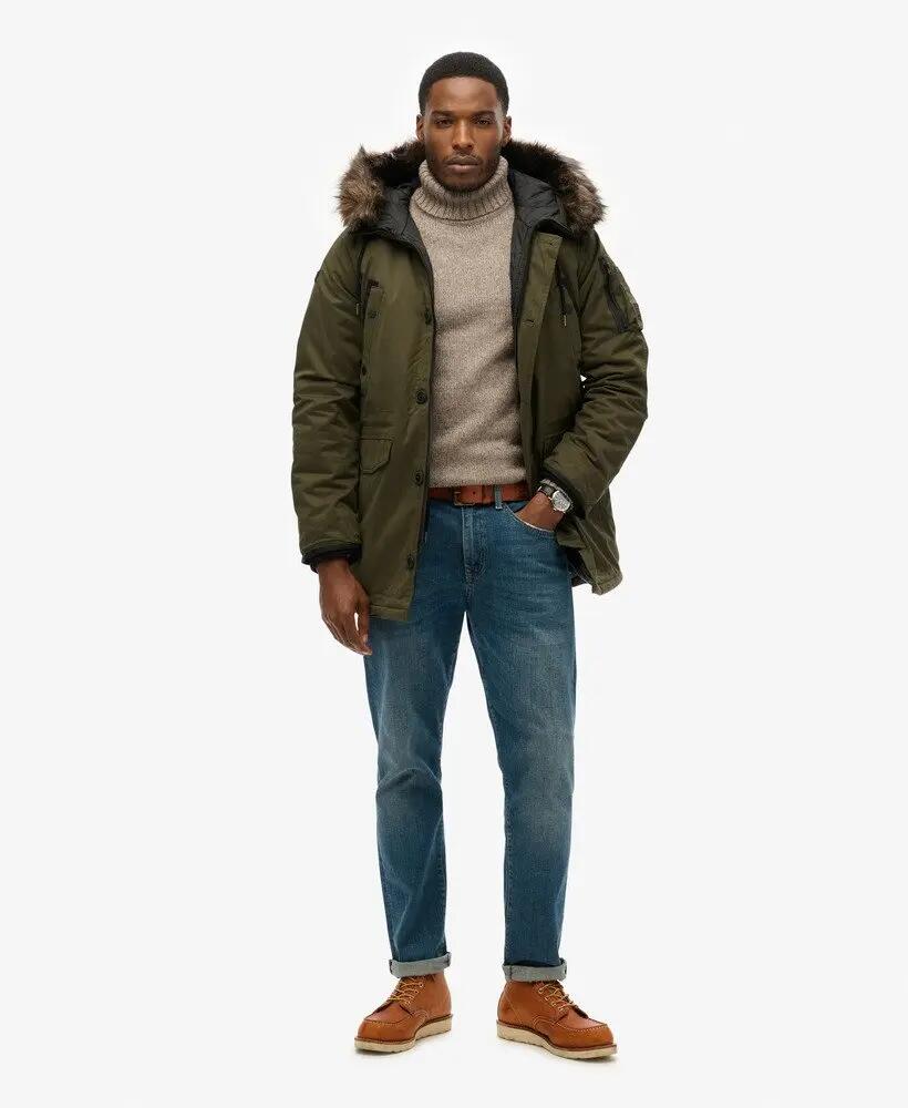 superdry Parka Original & Vintage KHAKI con imbottitura riciclata 2/5