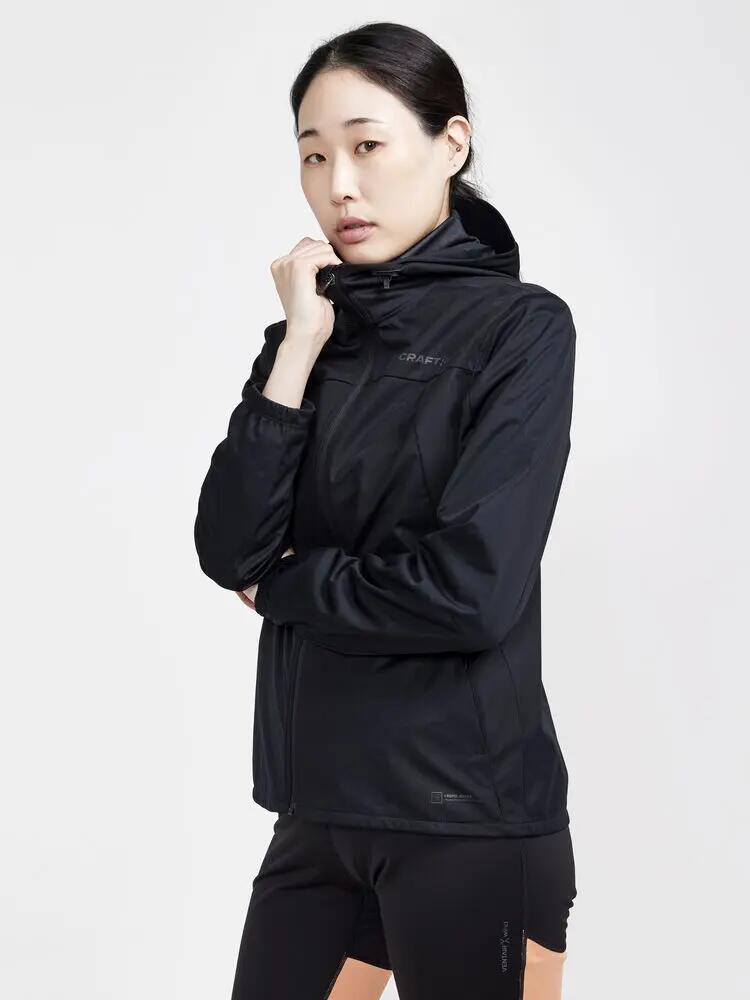 craft ADV Essence Hydro Jacket W — Impermeável, respirável, reciclada 2/7