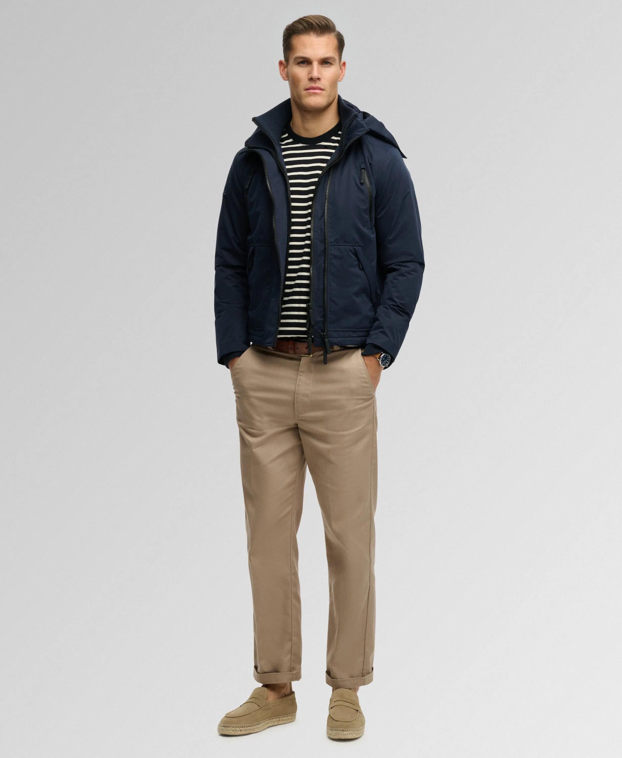 superdry Casaco Hooded Microfibre Arctic Windcheater — DWR 3/7