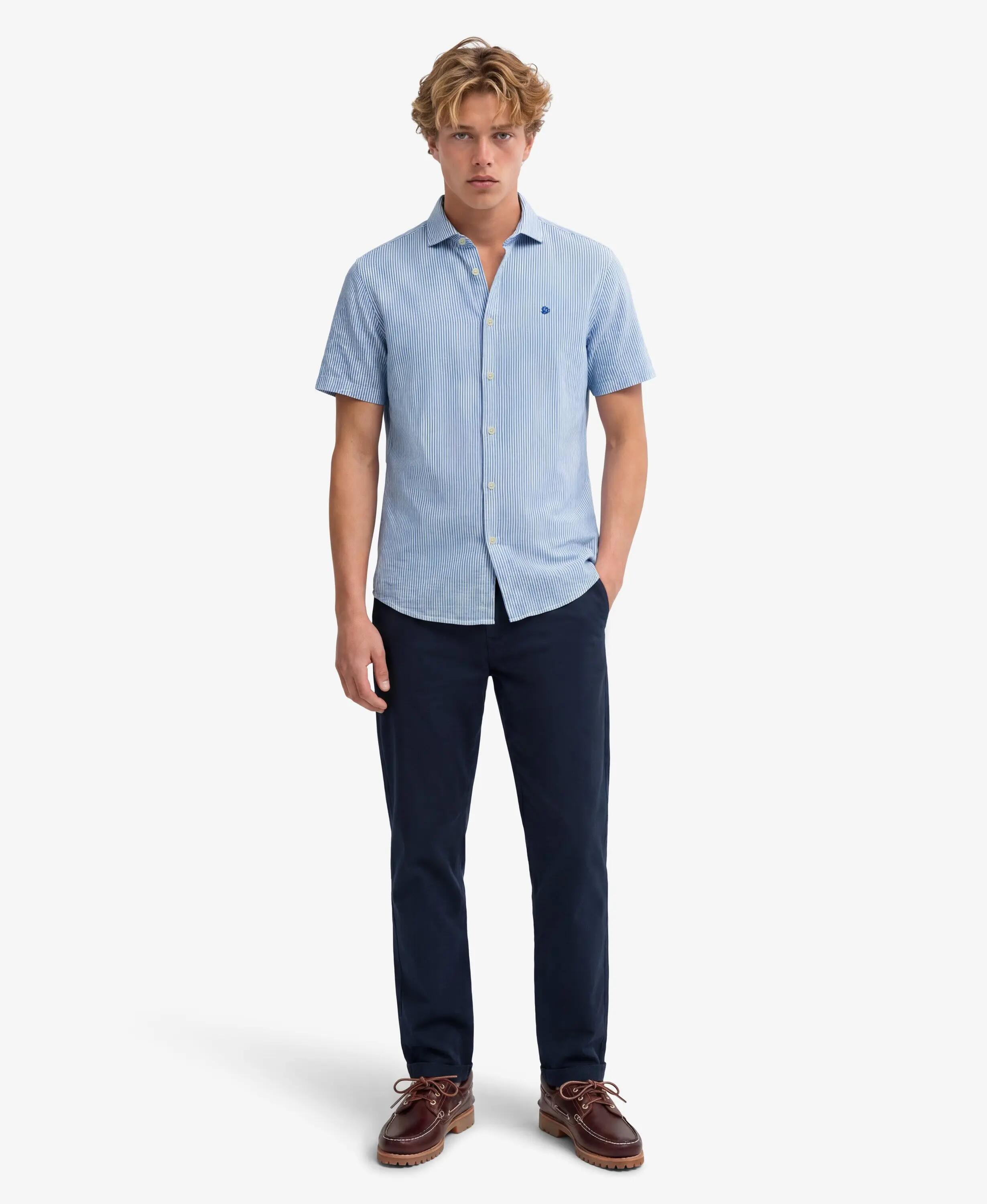 superdry Riviera Short Sleeve Linen Shirt — Linnen overhemd korte mouw 3/5