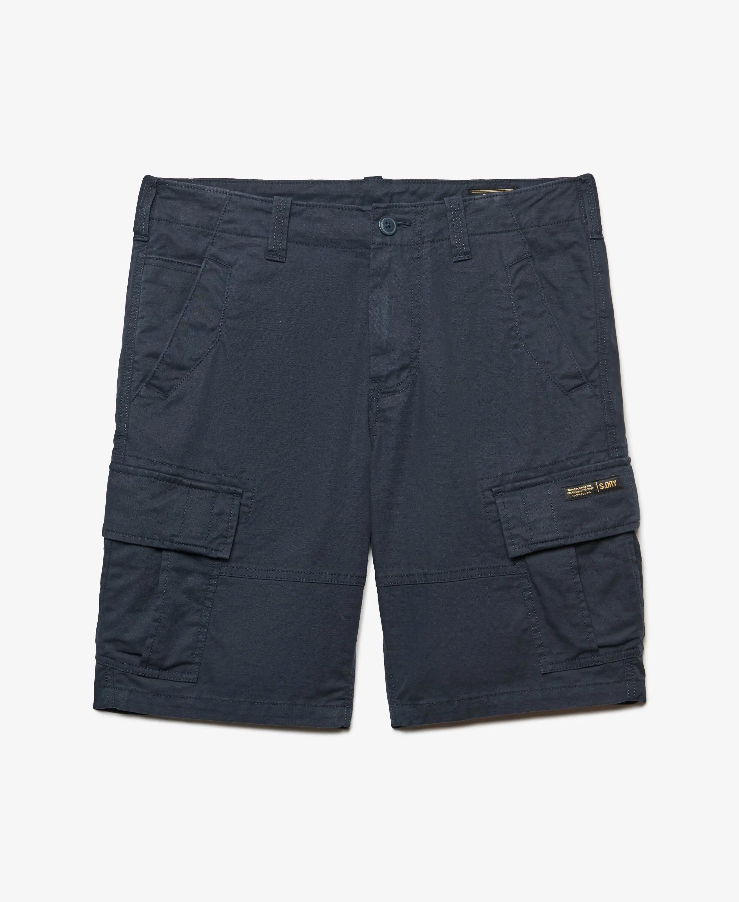 superdry Short Cargo Vintage Core en coton extensible – ECLIPSE NAVY 6/6