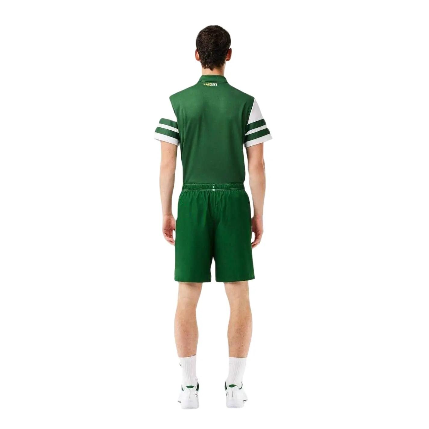 Shorts für , Tennis Herren Weiß/Grün 2/5