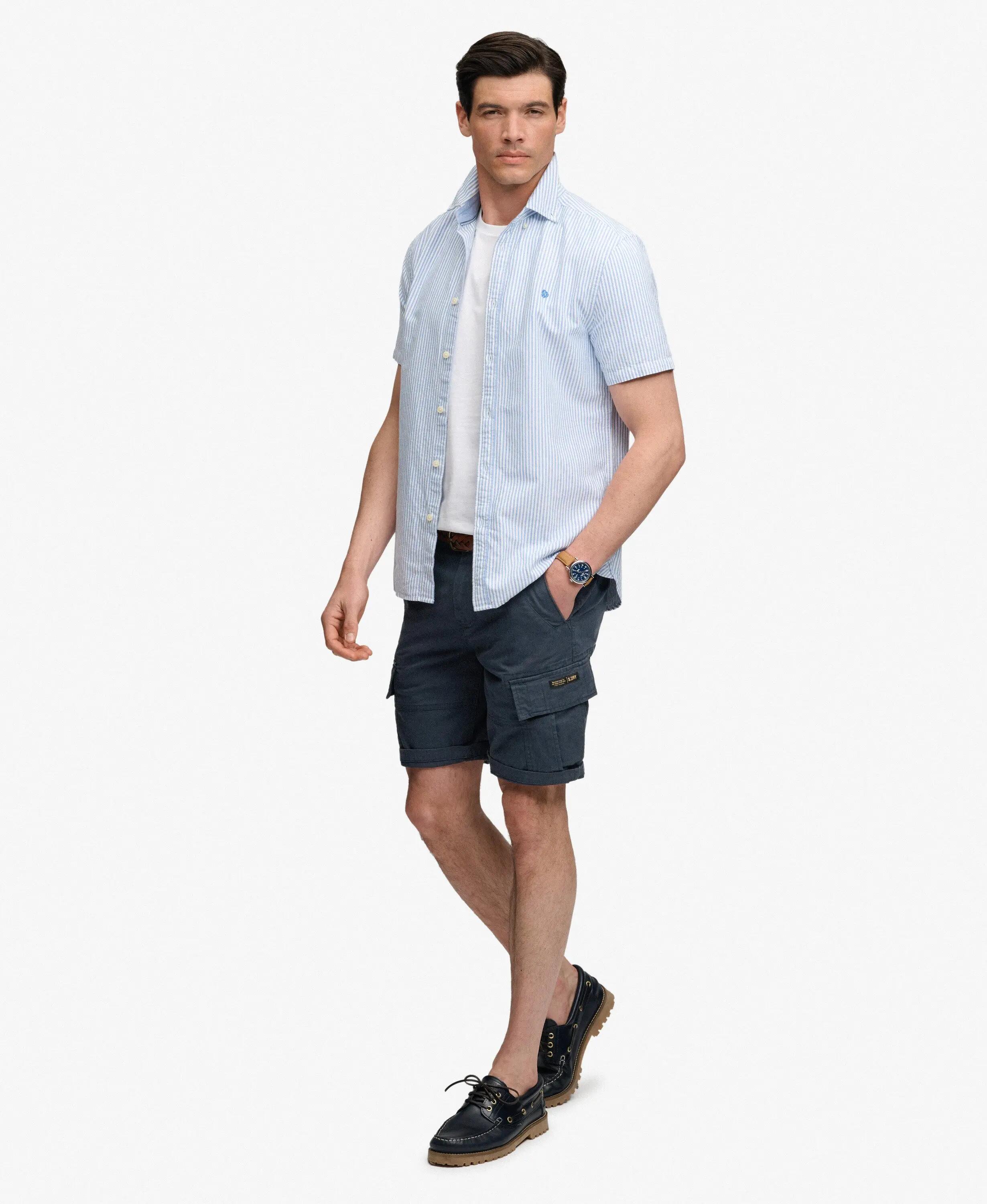 superdry Short Cargo Vintage Core en coton extensible – ECLIPSE NAVY 4/6