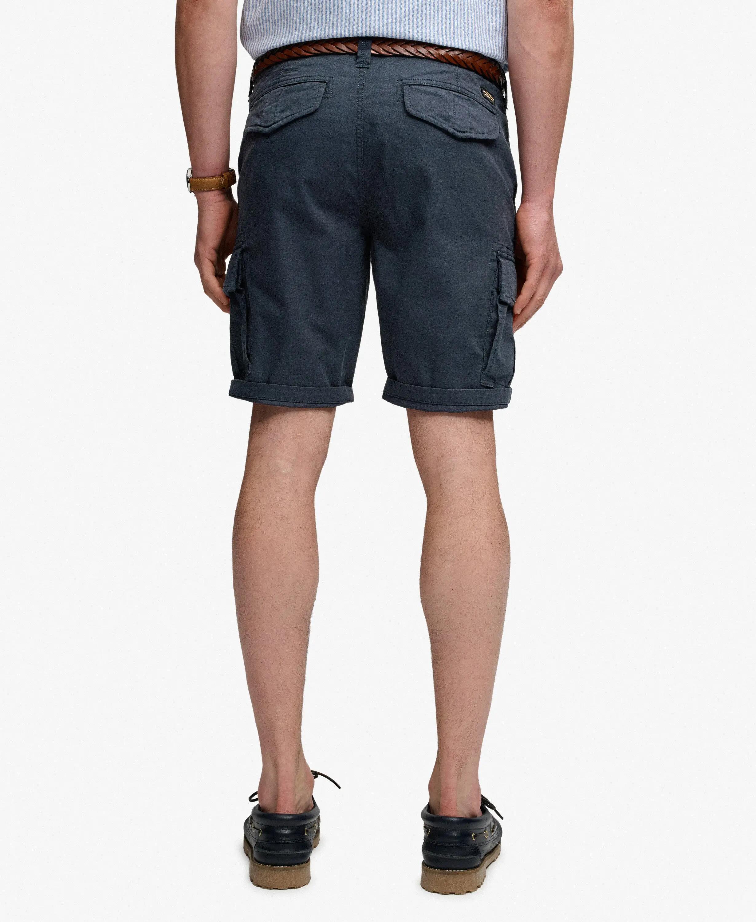 superdry Short Cargo Vintage Core en coton extensible – ECLIPSE NAVY 3/6