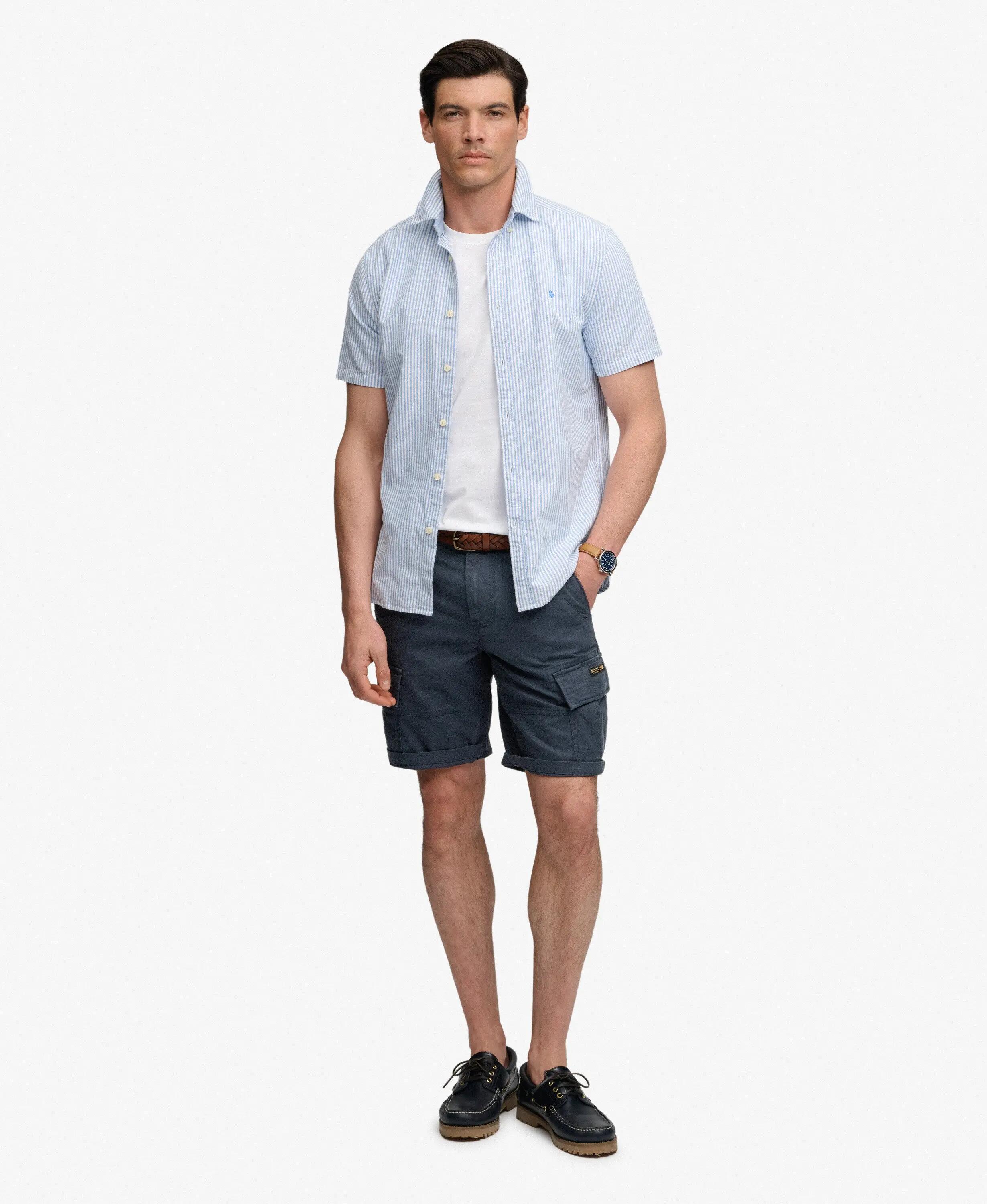 superdry Short Cargo Vintage Core en coton extensible – ECLIPSE NAVY 2/6