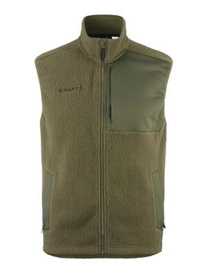 Craft adv explore pile fleece vest – warme bodywarmer van gerecycled polyester