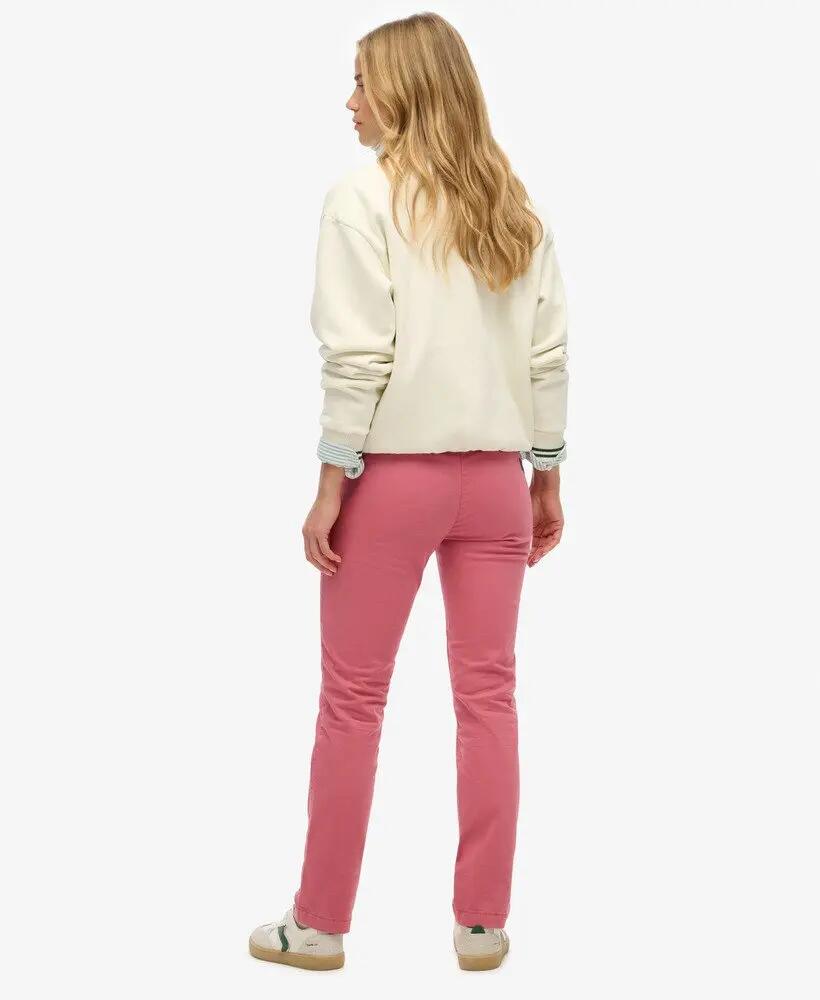 superdry Mid Rise Chino - Dames chino met middelhoge taille 4/7