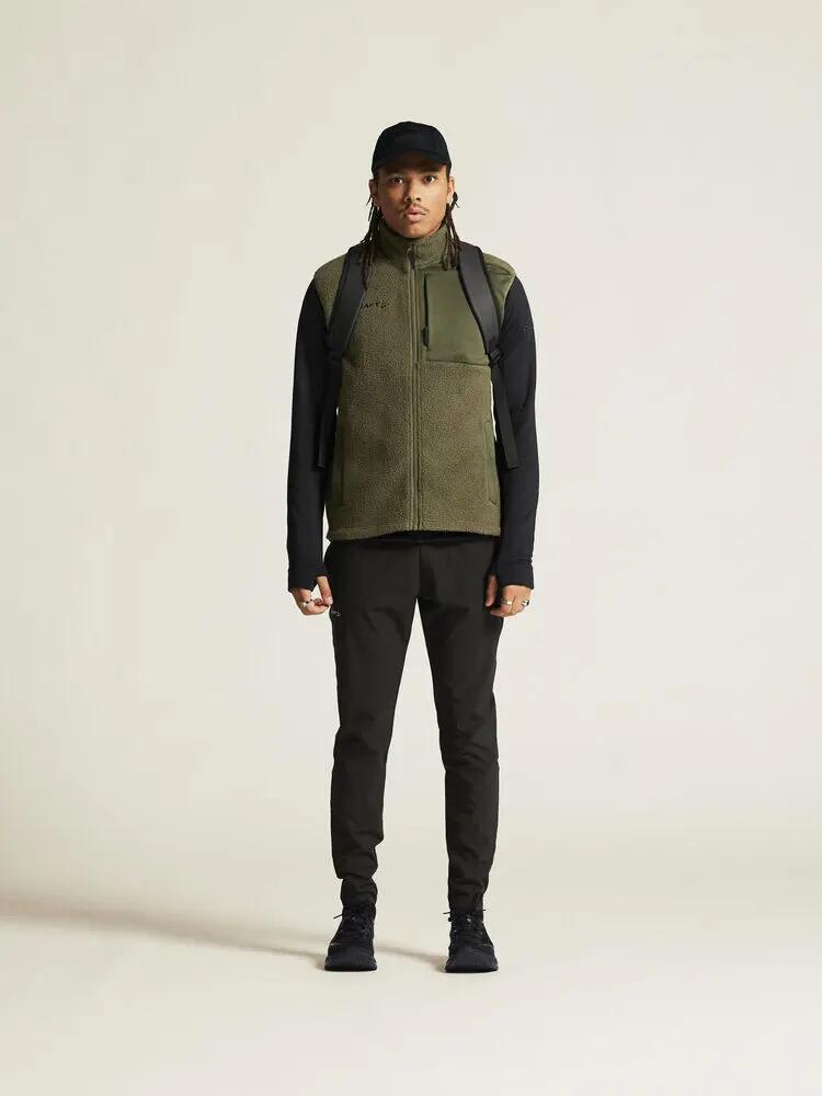 craft ADV Explore Pile Fleece Vest – Warme bodywarmer van gerecycled polyester 7/7