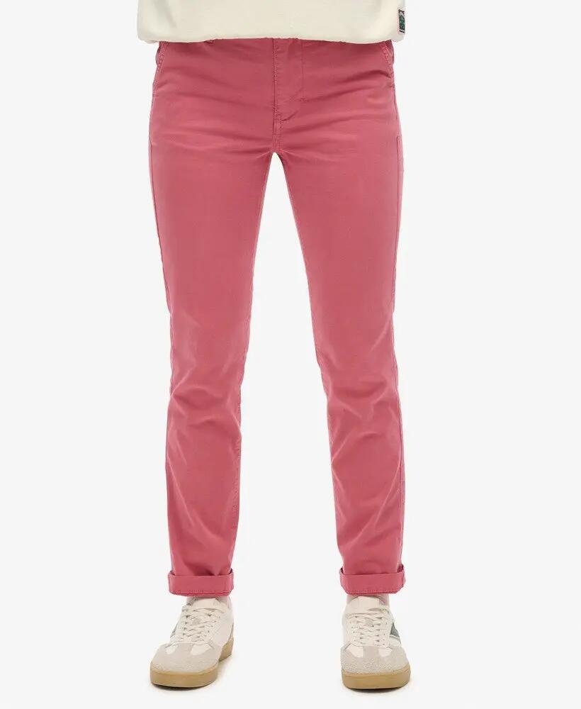 superdry Mid Rise Chino - Dames chino met middelhoge taille 2/7