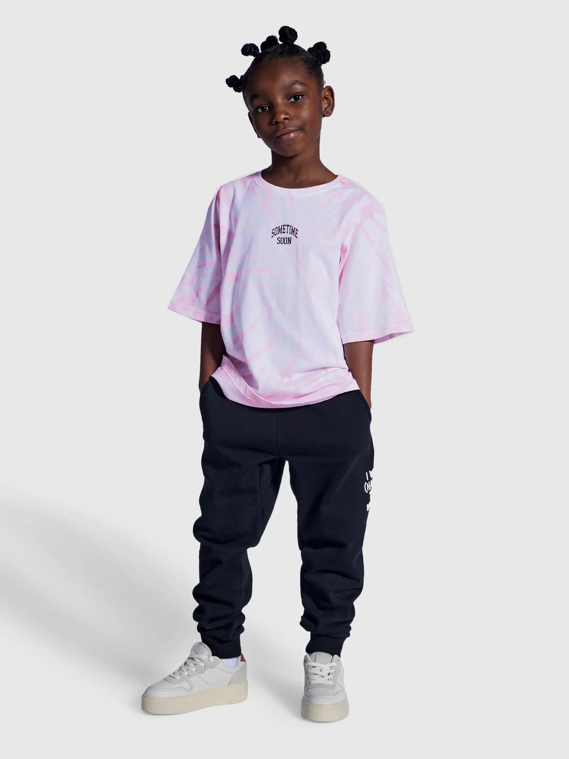 hummel stmPASADENA PANTS pantaloni jogging bambino unisex in cotone bio 4/5