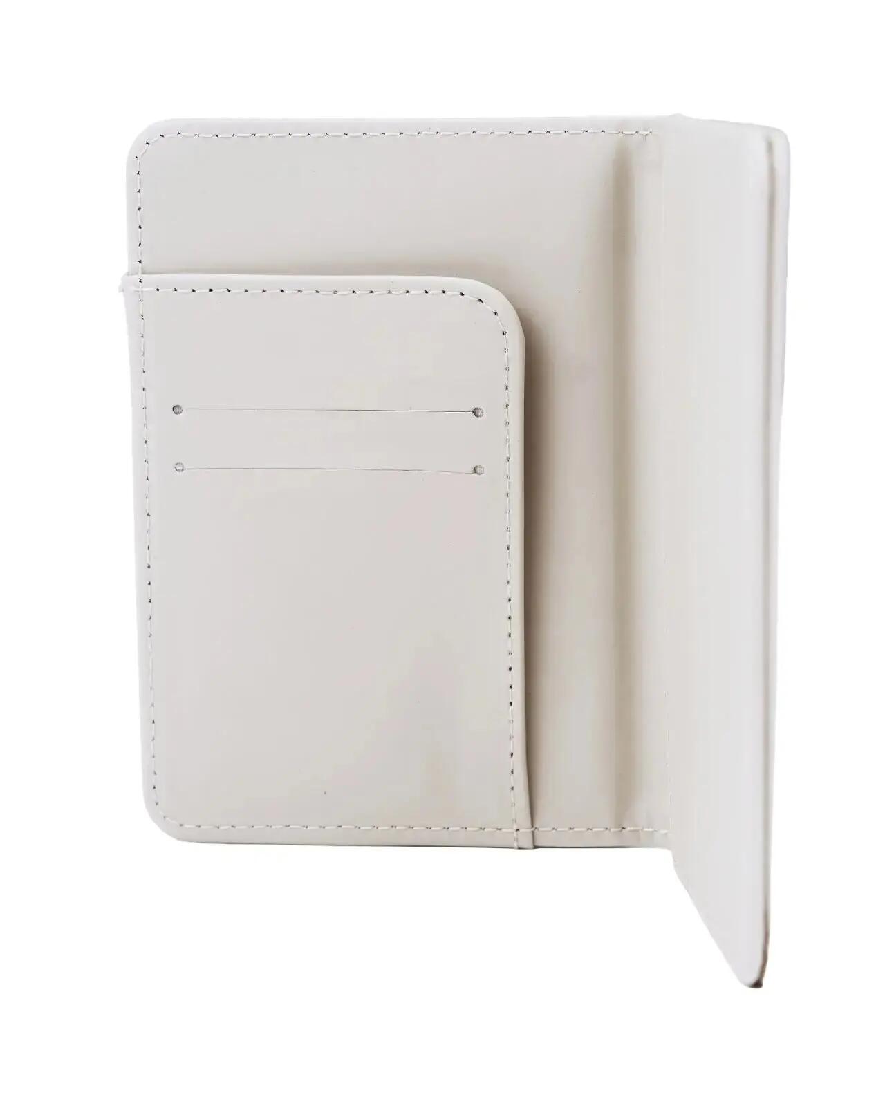 Paspoorthoesje en bagagelabel - elegante reisset van PU-leer BEIGE 3/5