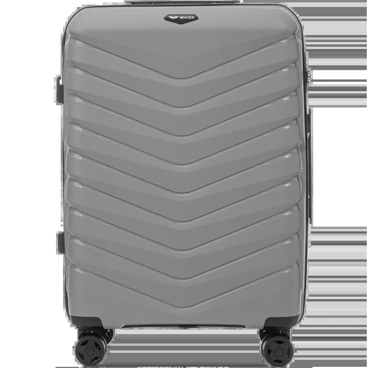 Ensemble de 3 valises Wings PHOENIX 2.0 polypropylène GRIS FONCÉ 3/10