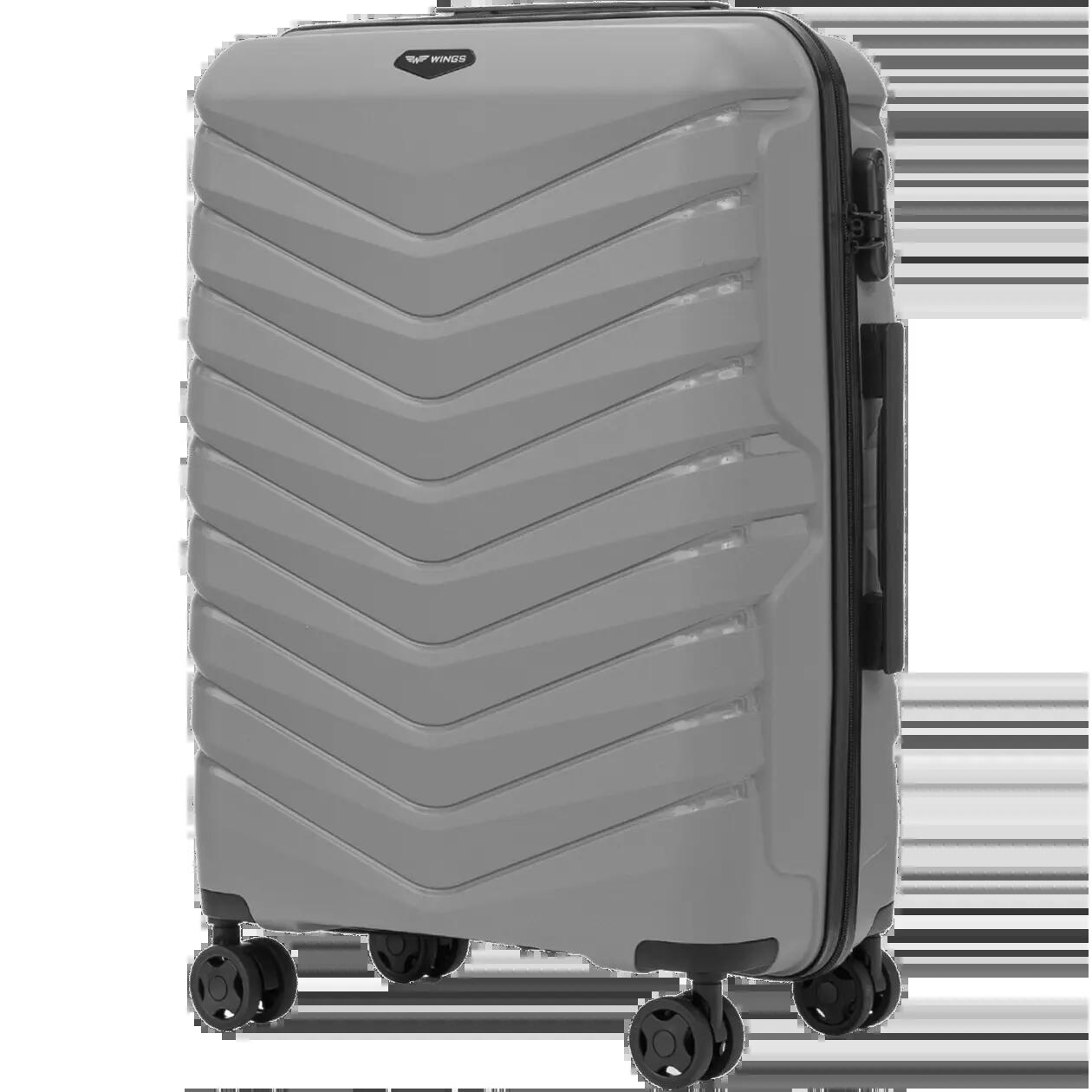 Ensemble de 3 valises Wings PHOENIX 2.0 polypropylène GRIS FONCÉ 2/10