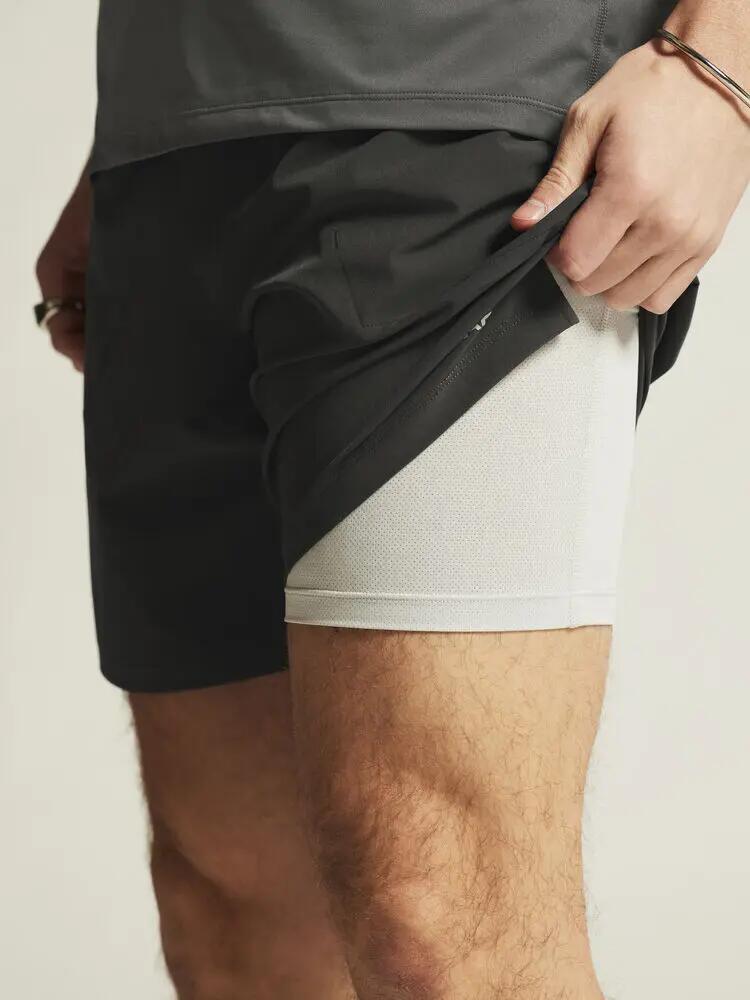 craft ADV Essence 2-In-1 Shorts 2 M – short da training con tight integrata 5/7