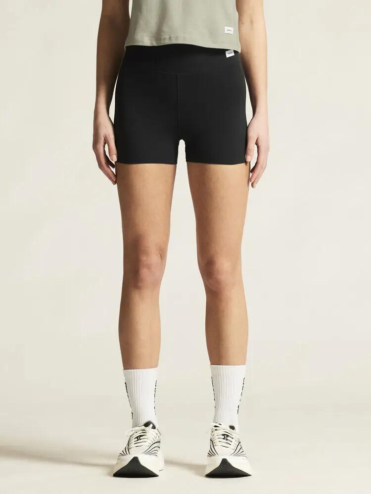 craft Collective Hotpants W — short de training noir, taille haute 4/7