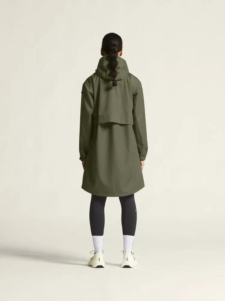 craft Urban Parka W parka impermeável para mulher em poliéster reciclado 6/7