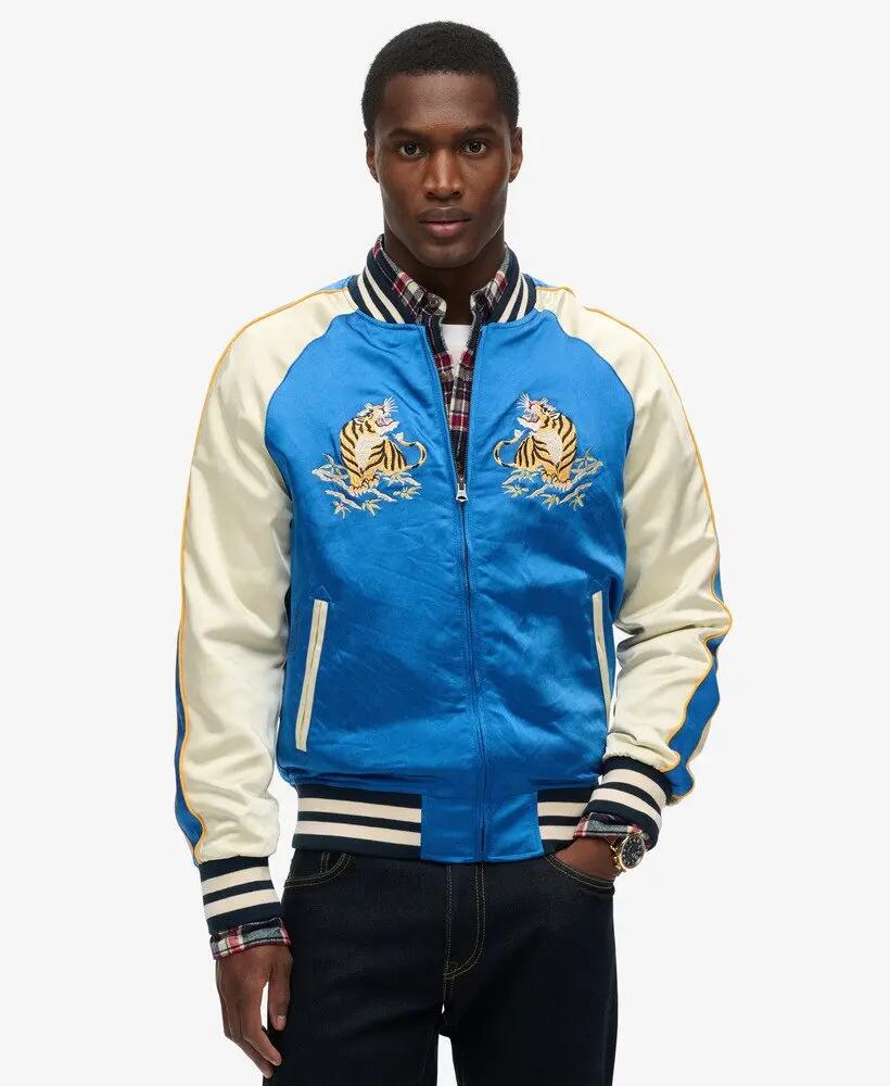 superdry Sukajan Haftowana Kurtka Bomber – Lekki Błysk 5/7