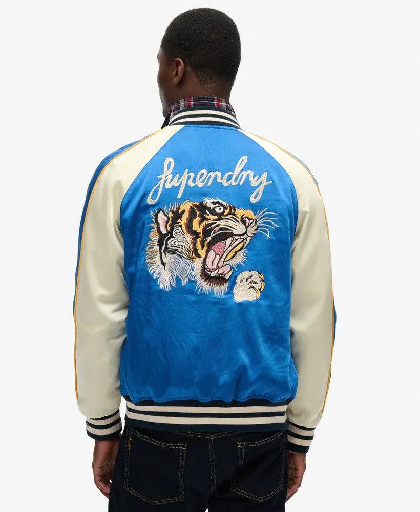 superdry Sukajan Haftowana Kurtka Bomber – Lekki Błysk 3/7